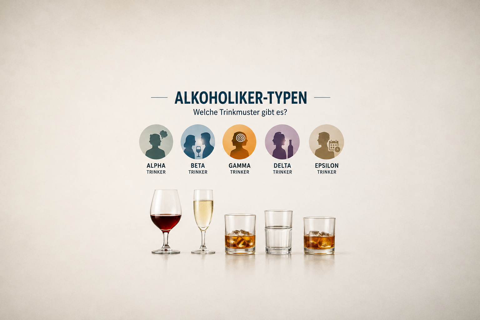 Alkoholiker-Typen